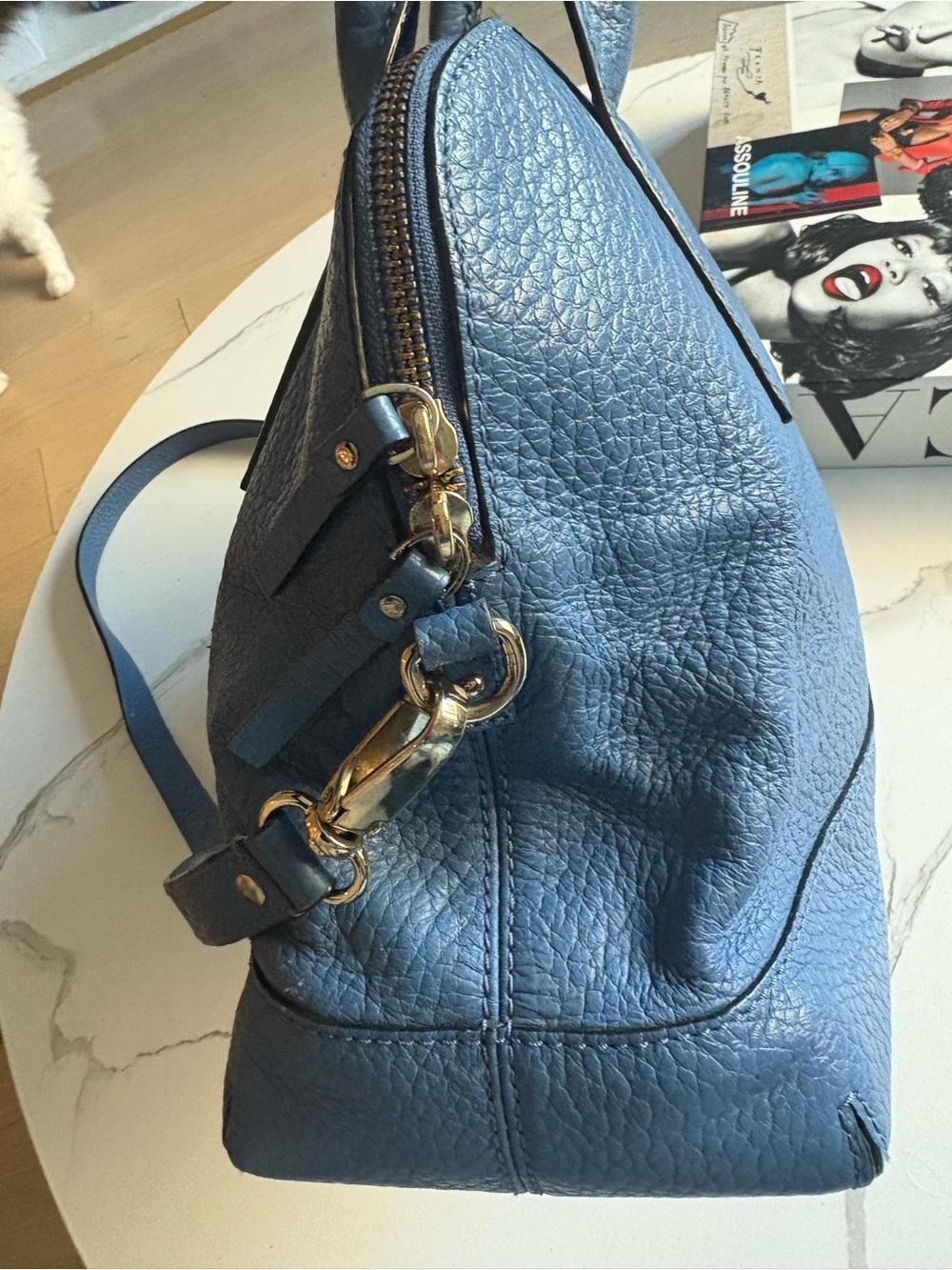 Kate Spade New York Southport Jenny Satchel Pebbled Leather Bag - Picture 3 of 9
